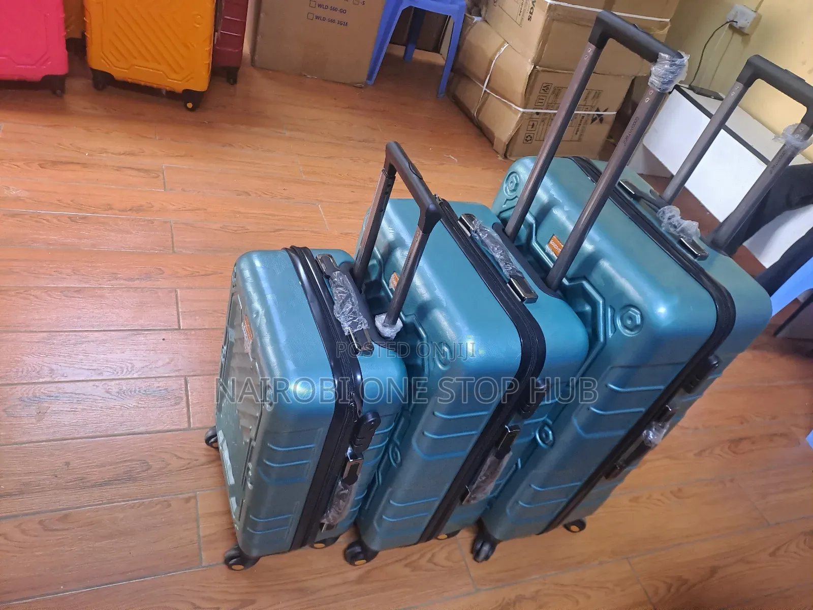 3 in 1 Fibre Suitcase Big Size