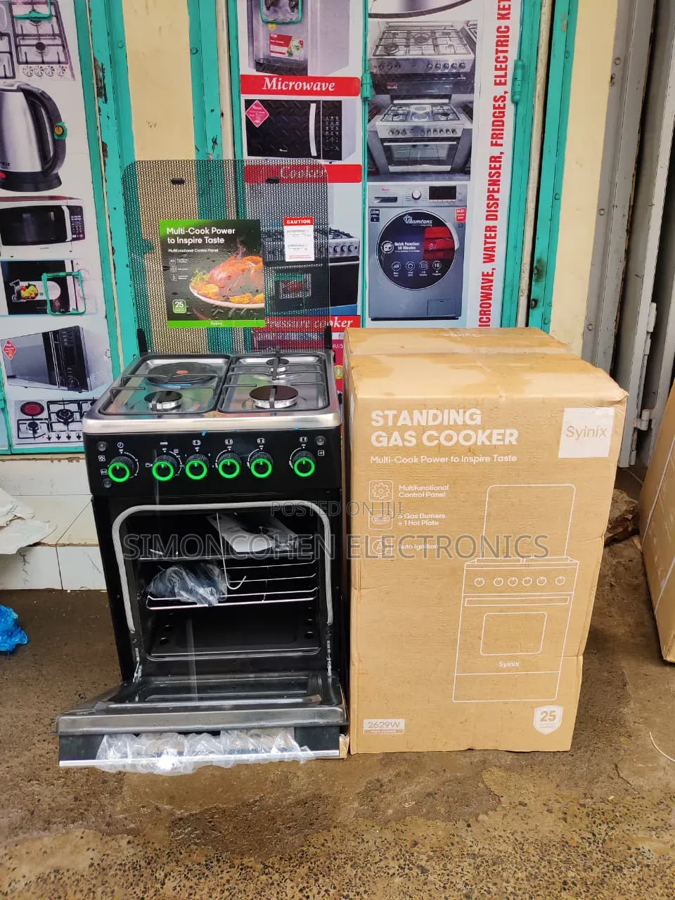 Synix Standing Cooker 50x50 3g+1e