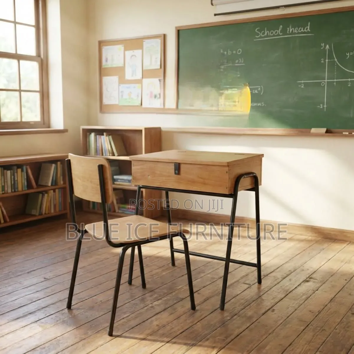 Wooden School Locker