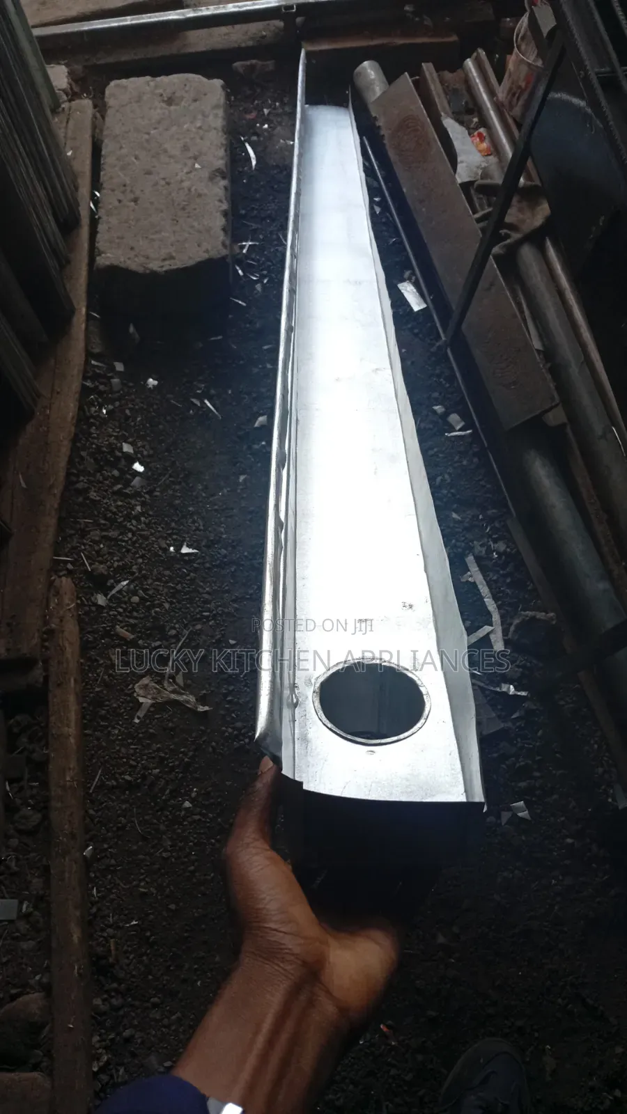 Heavy Duty Roof Drainage Gatters.