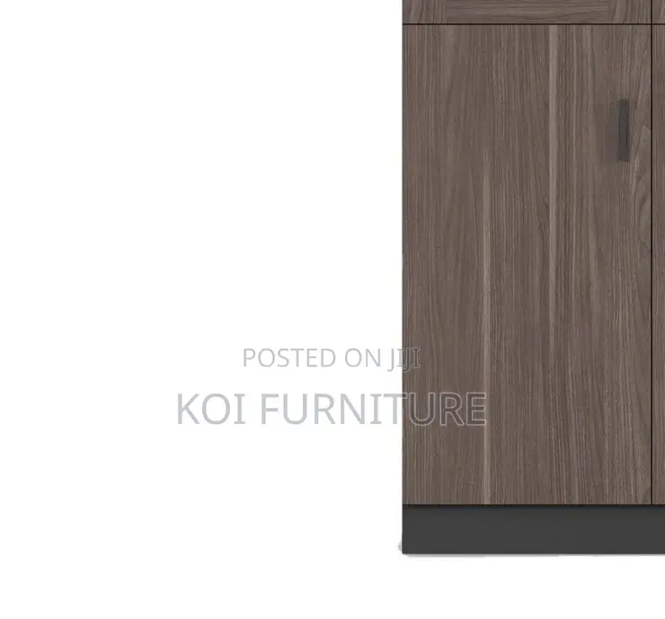 Office Cabinet; Two Doors Executive Cabinet With Upper Glass View