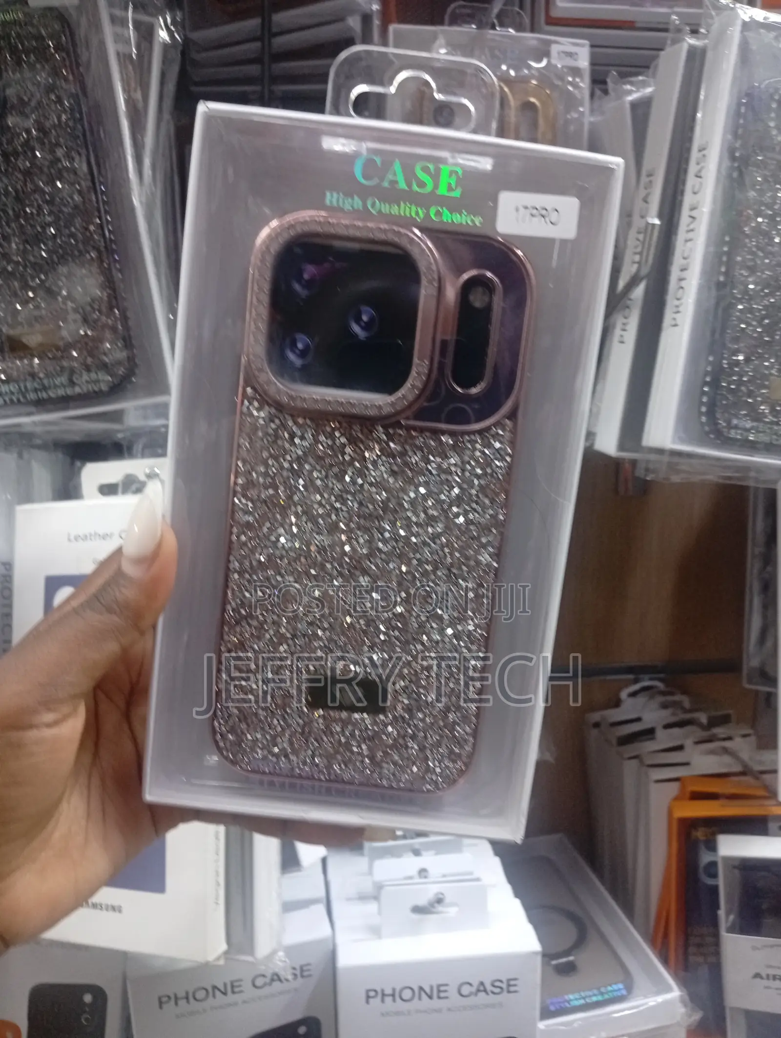 iPhone 17 Pro Fancy Glitter Case