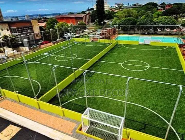 35mm Cozy Outdoor Playground Artificial Green Grass Carpet