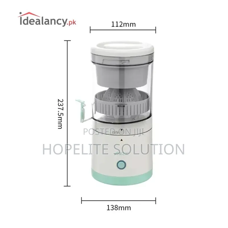 Rechargeable Electric Citrus Juicer