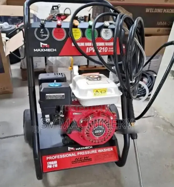 Heavy Duty 3000psi Maxmech Petrol Car Wash Machine