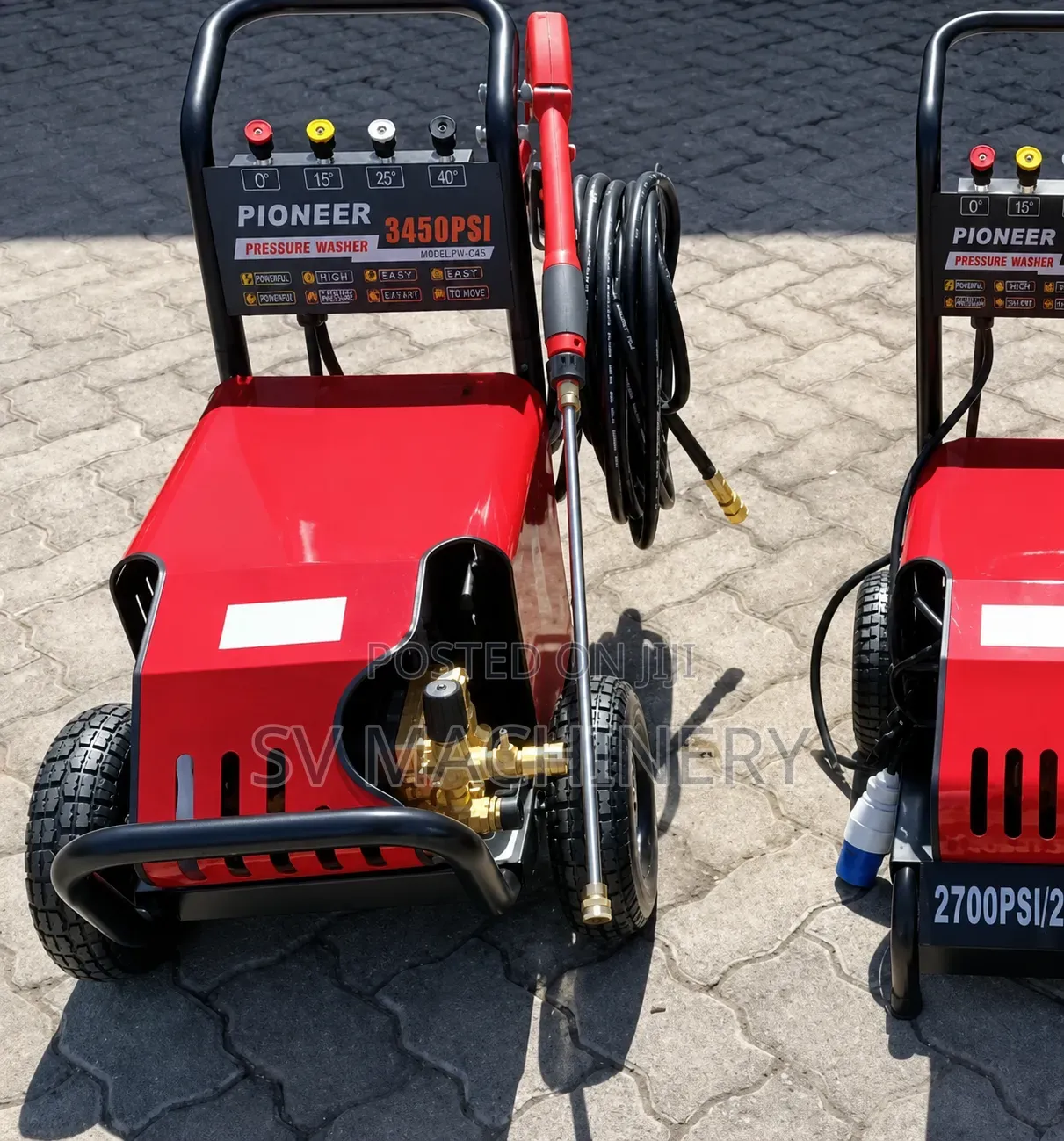 Heavy Duty 3450psi Pioneer Electric Car Wash Machine