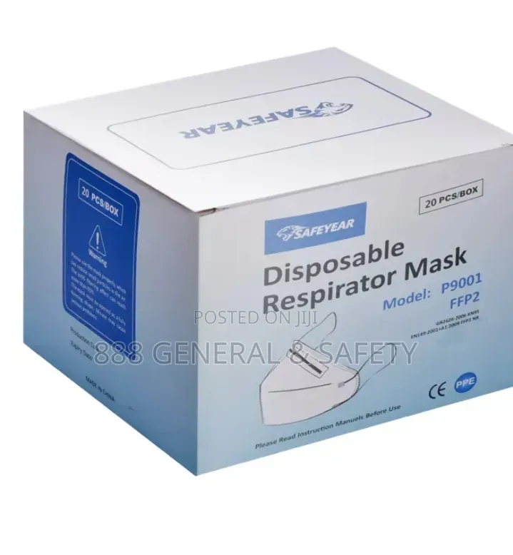 Kn95 Face Mask (Kn95 White Valved Safety Mask)
