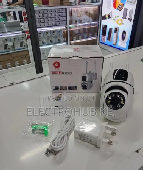 V380 Hd Wifi PTZ Camera Dual Lens Home Security Cam