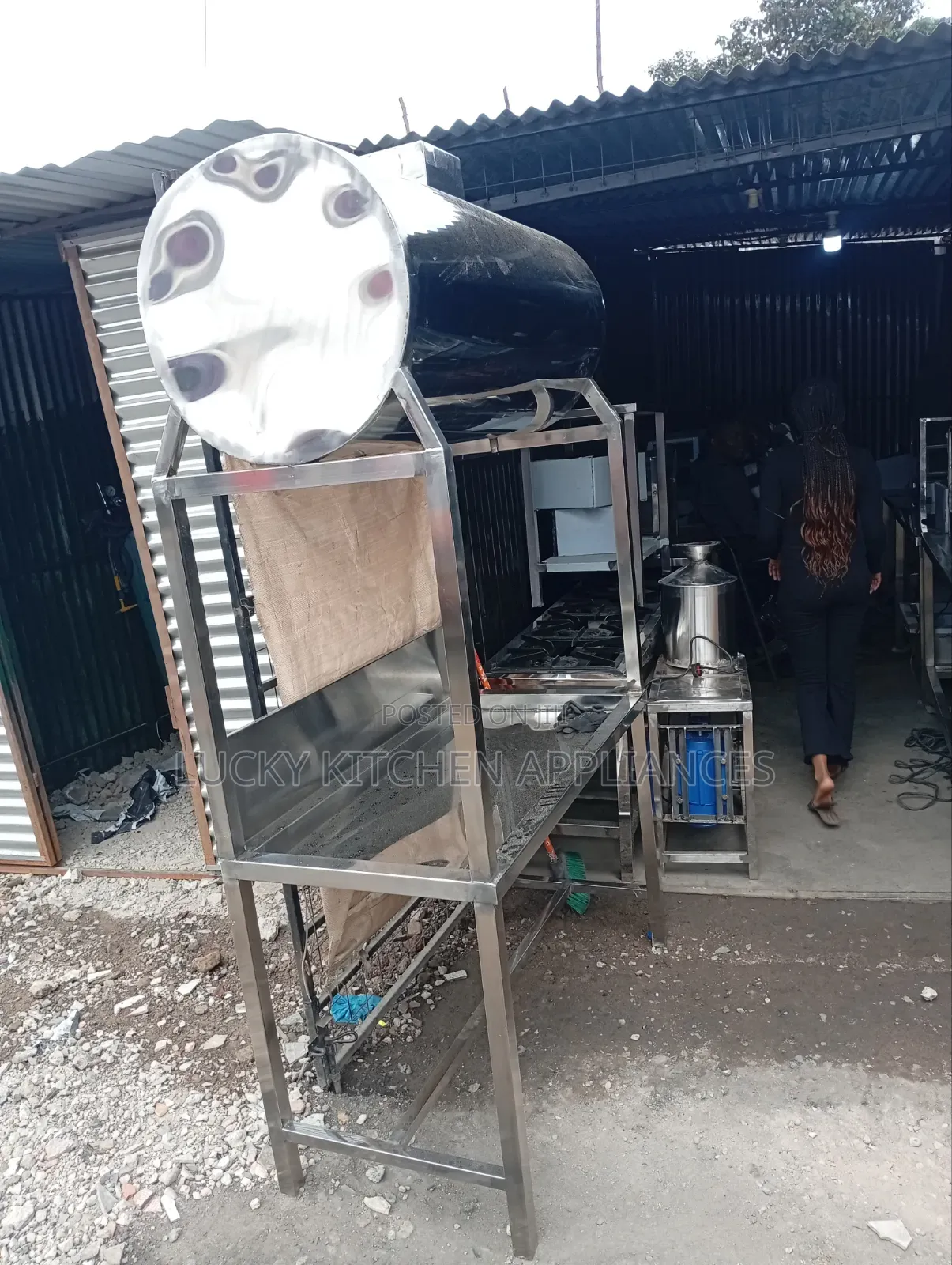 Water Riffilling Station Tank.