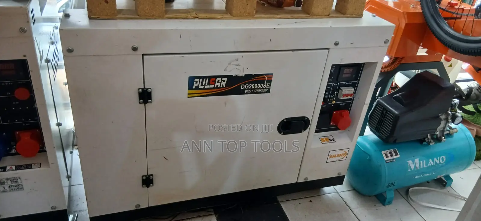 20 Kva Slightly Used Pulsar Diesel Generator