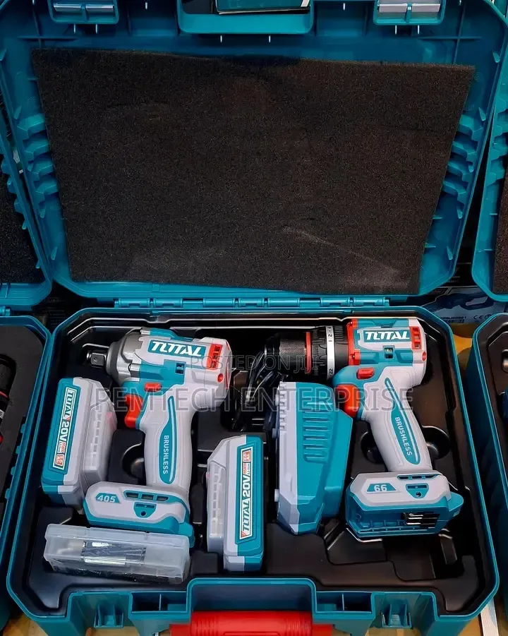 Total 20v Cordless Brushless Combo Kit