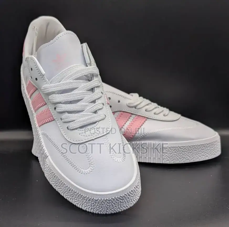 Adidas Samba Double Sole White /Pink 