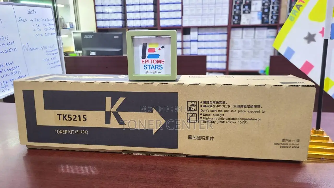 Genuine Kyocera Tk- Black Toner Cartridge