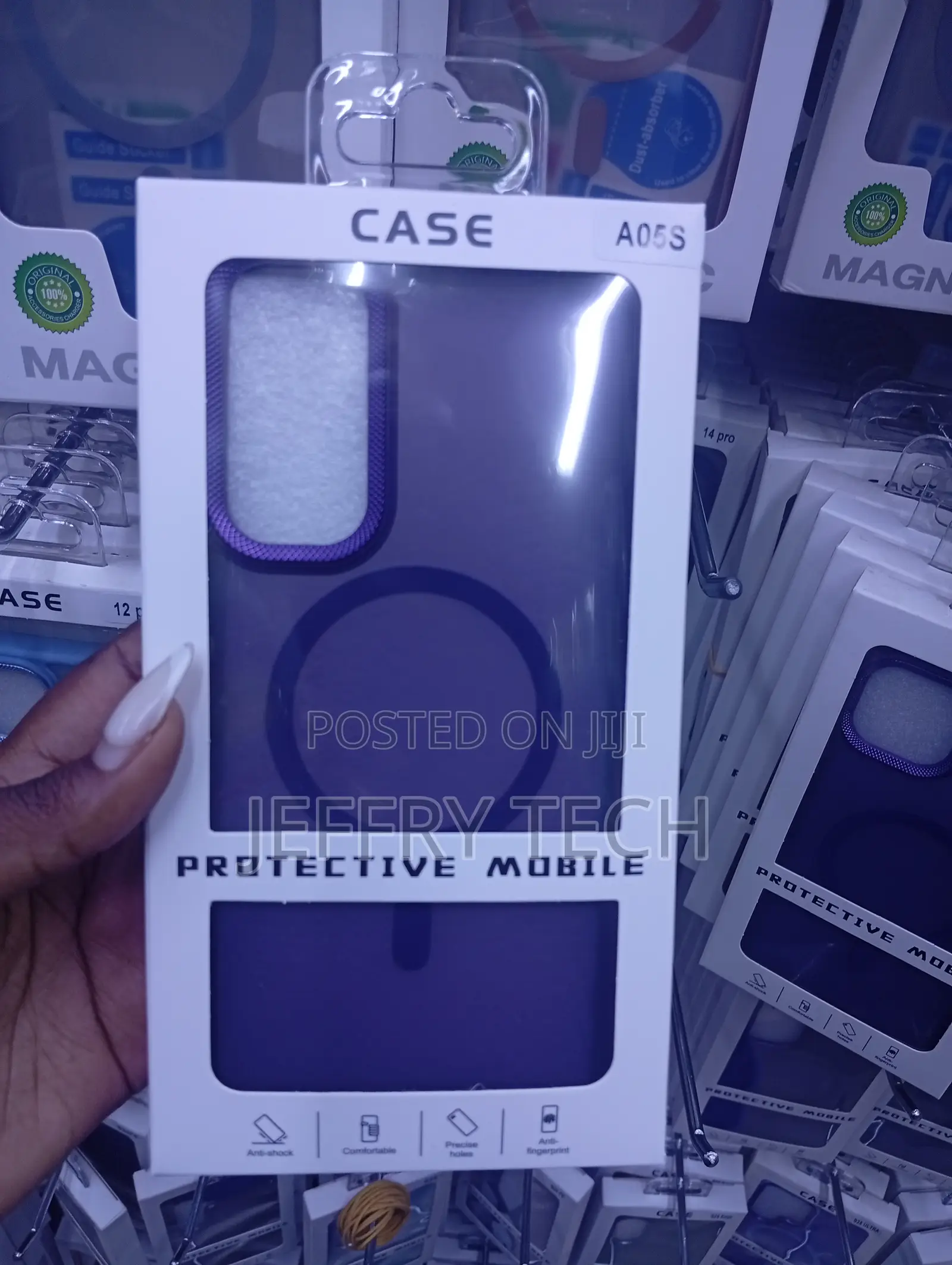 Samsung Galaxy A05s Protective Purple Phone Case