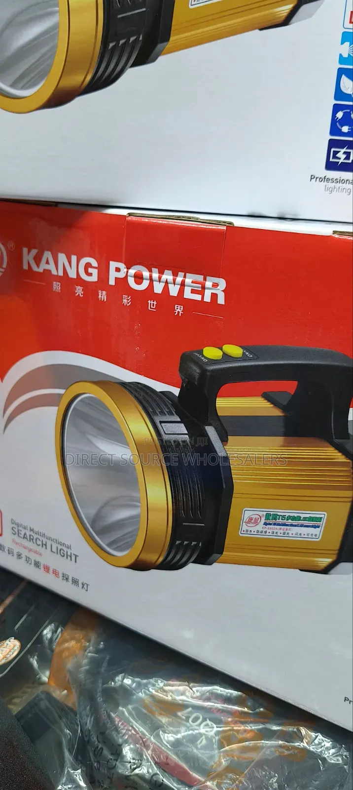 Kang Power Digital Rechargeable Torch Light