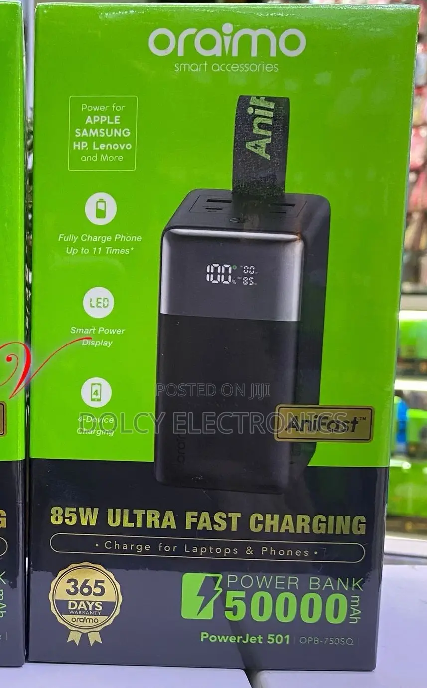 Oraimo Powerjet 501 Opb-750sq 50,000mah 85w