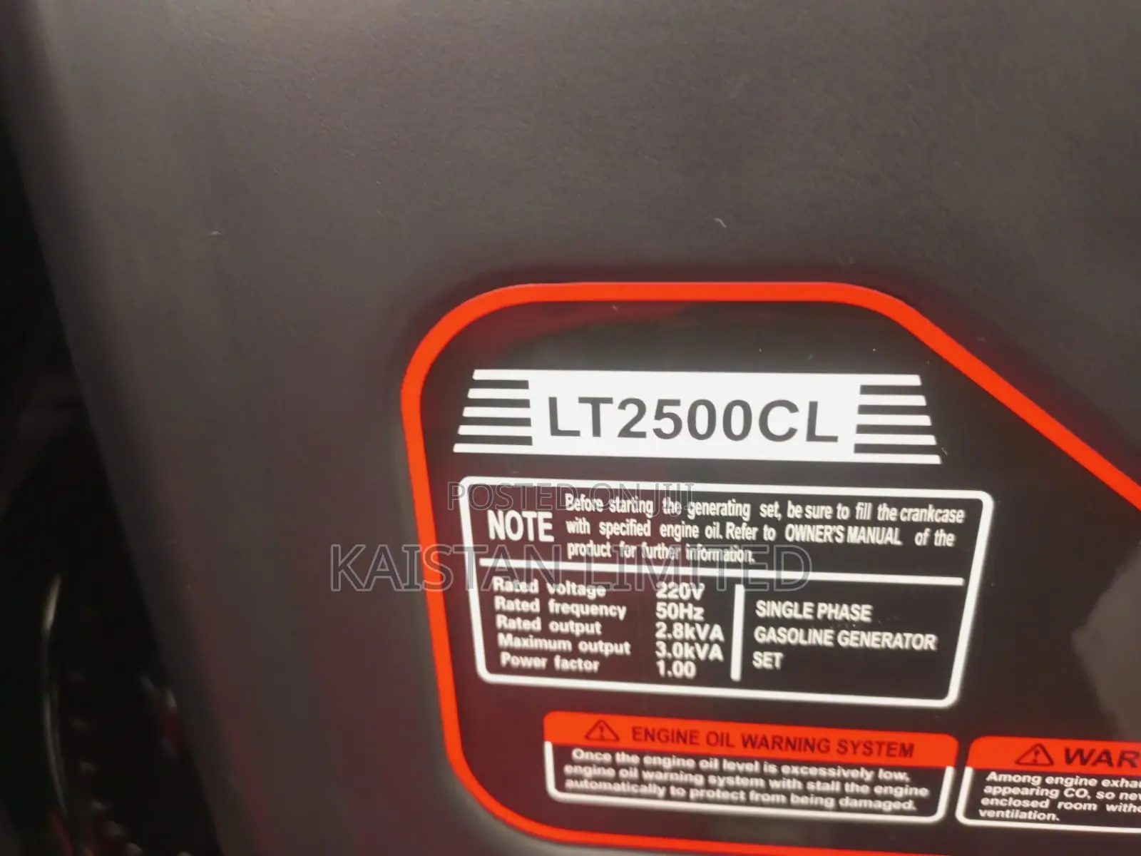 Aico Lt2500cle 2.8kva Key Start Generator