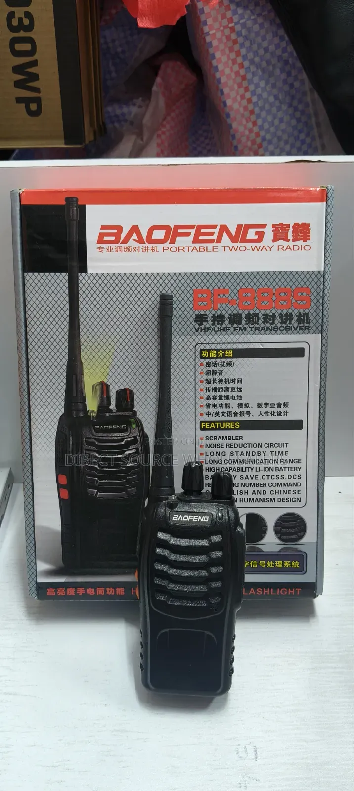 Baofeng Bf-888s Two-Way Communication Radio