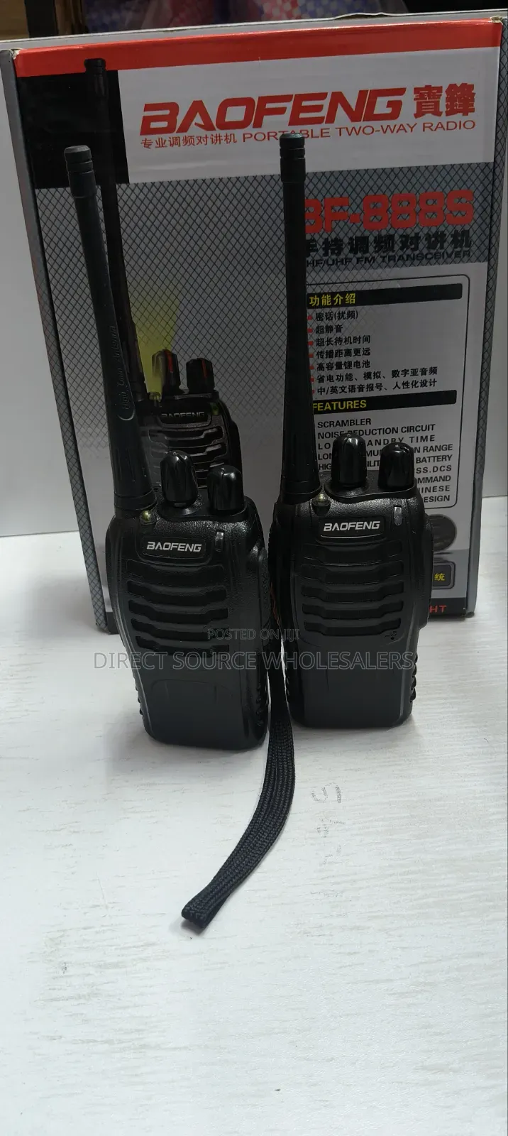 Baofeng Bf-888s Outdoor Communication Radio