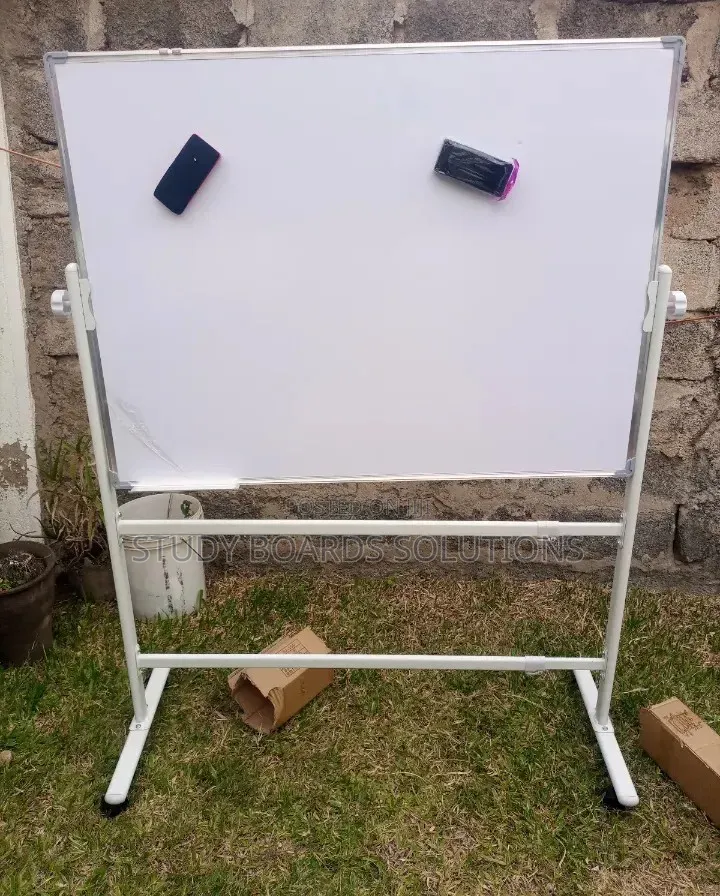 5ftx4ft Magnetic Whiteboard With Portable Wheeled Stand for Churches