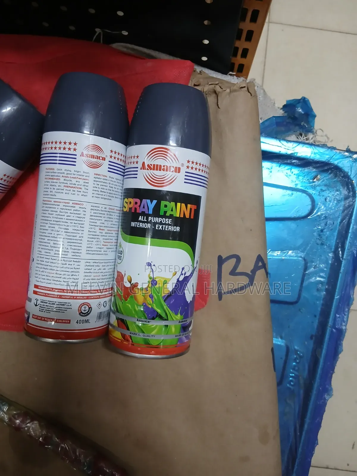Asmco Dark Grey Spraypaint