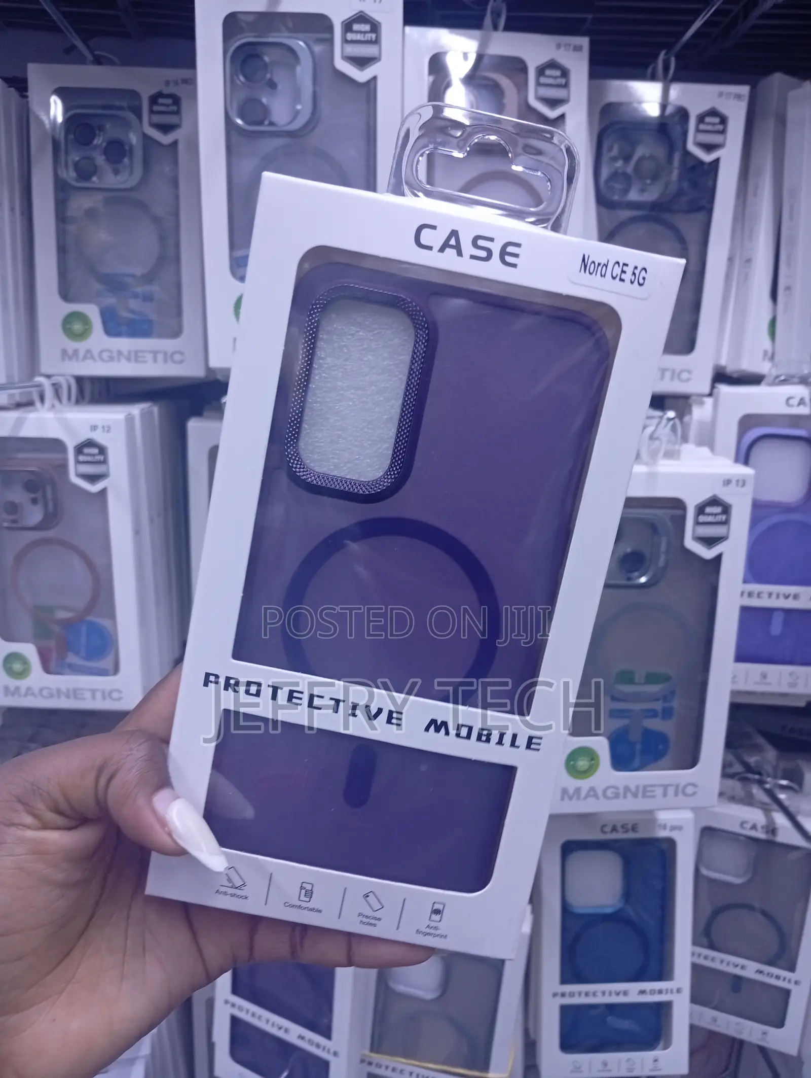 Oneplus Nord Ce 5g Purple Translucent Phone Case