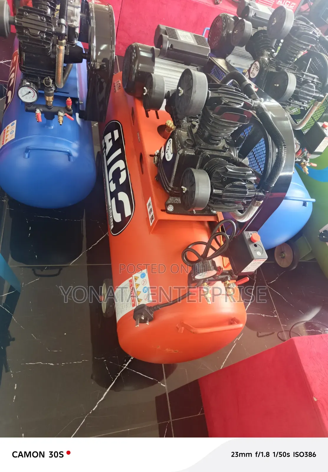 150ltrs Belt Electric Air Compressor (3 Pistons)