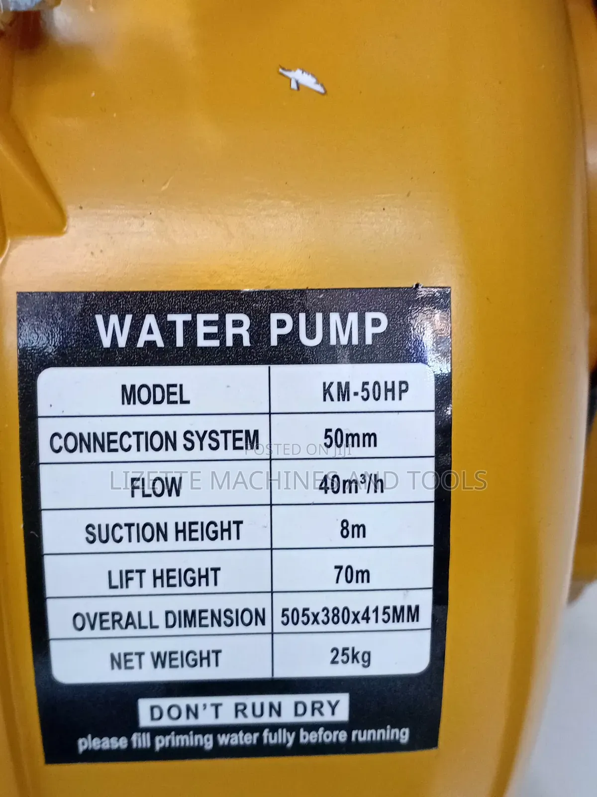 Honda 2" High Pressure Petrol Water Pump 8hp