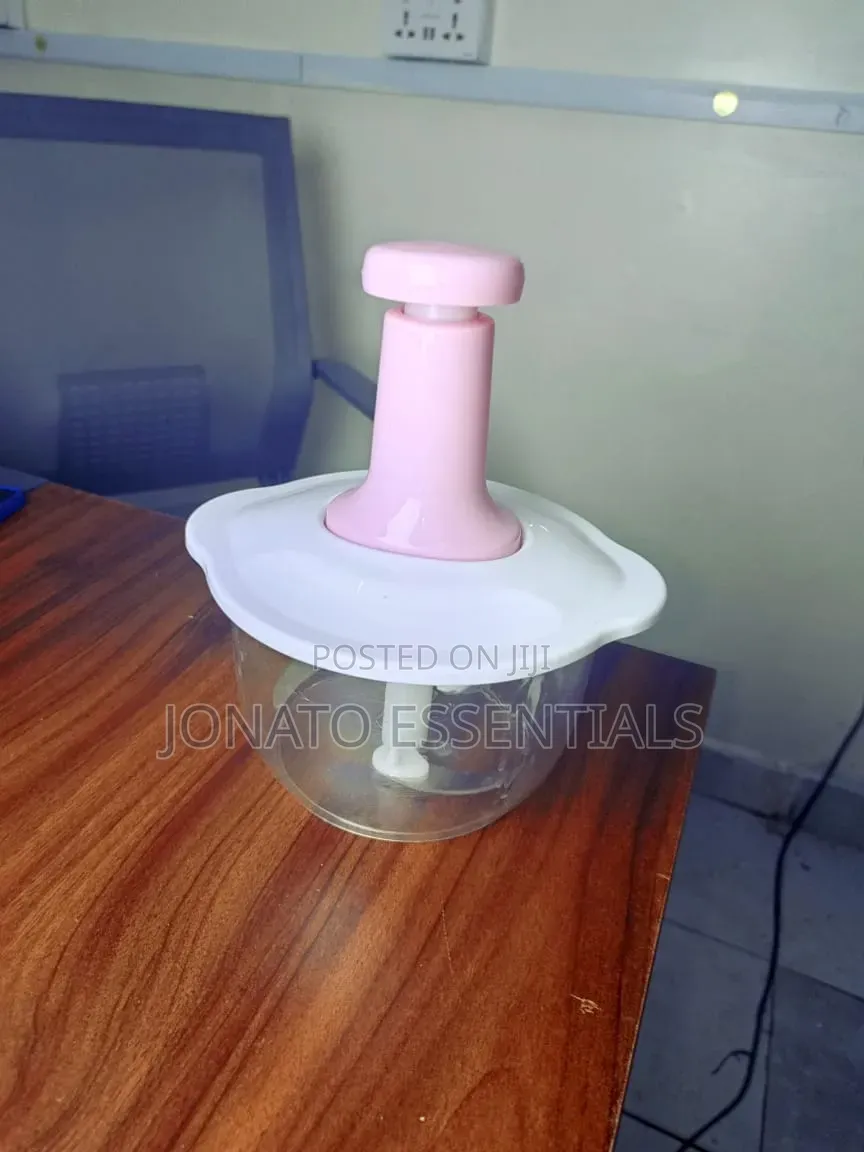 Manual Vegetable Chopper 2l Hand Push Food Processor Mincer