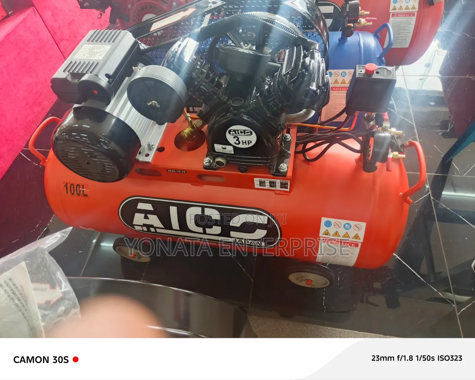 100l Belt Driven Air Compressor (Aico)