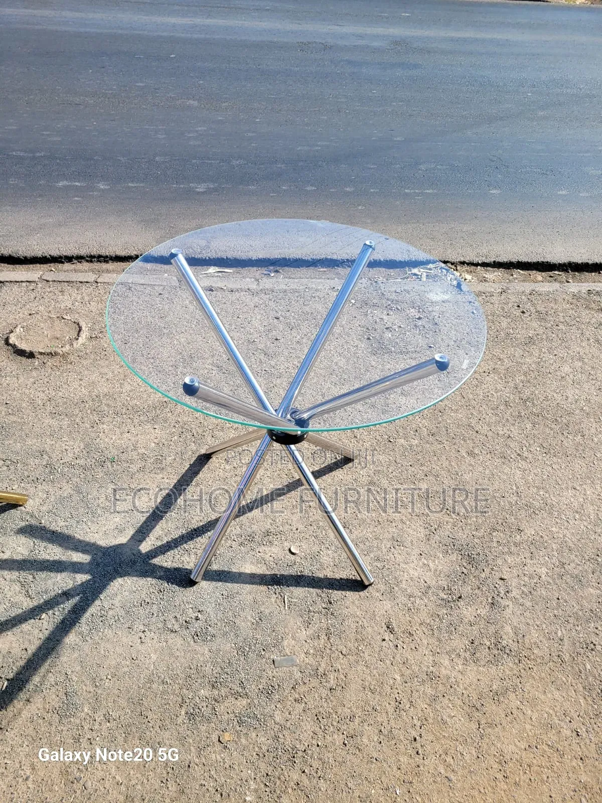 Luxury Glass Round Coffee Table