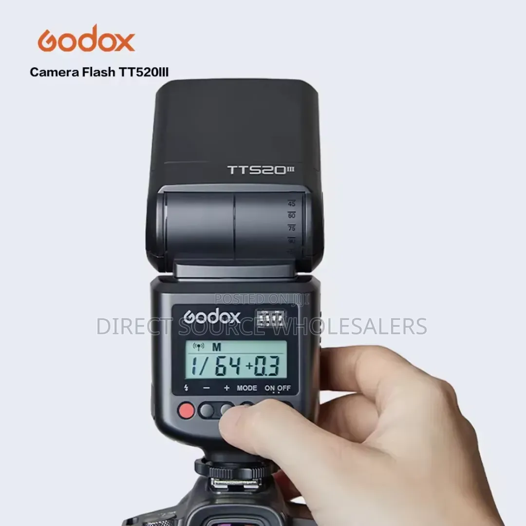 Adjustable DSLR Speedlite Godox Tt520 Ii Portable Camera