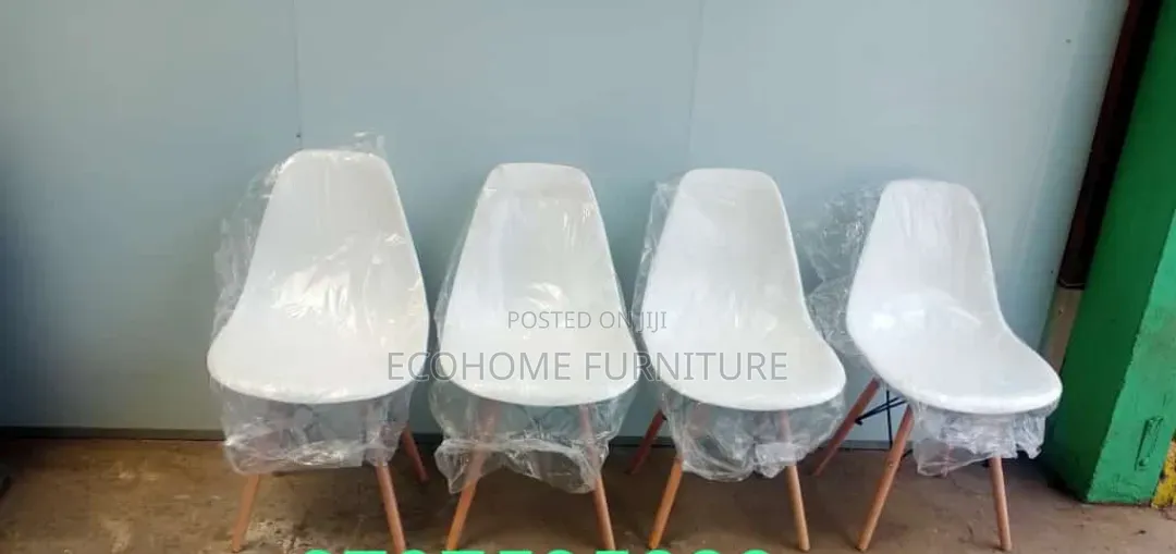 Pure White Eames Chair