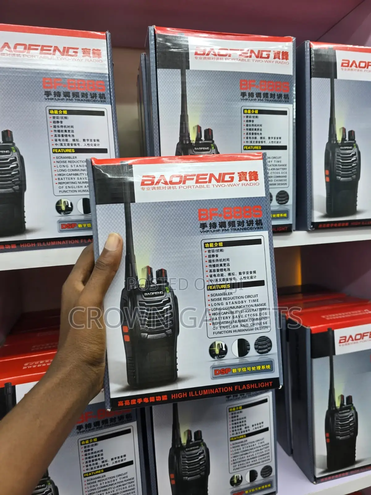 Baofeng Bf-888s Two Way Radio 5km Rechargeable Radios