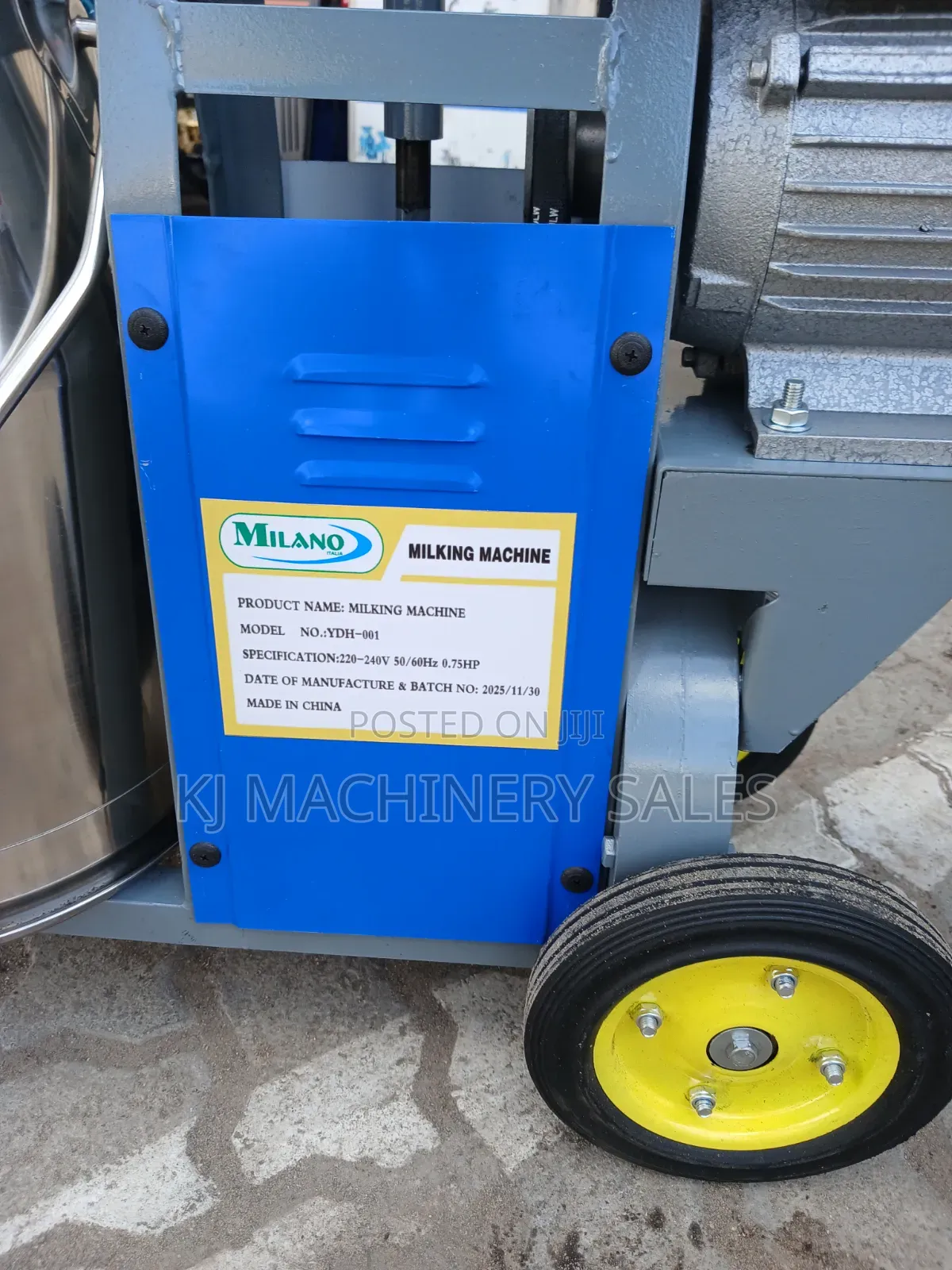 Portable Electric Cow Milking Machine
