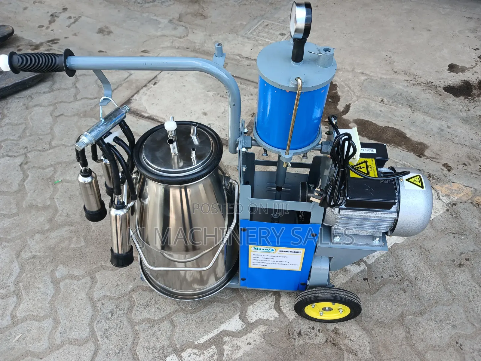 Portable Electric Cow Milking Machine