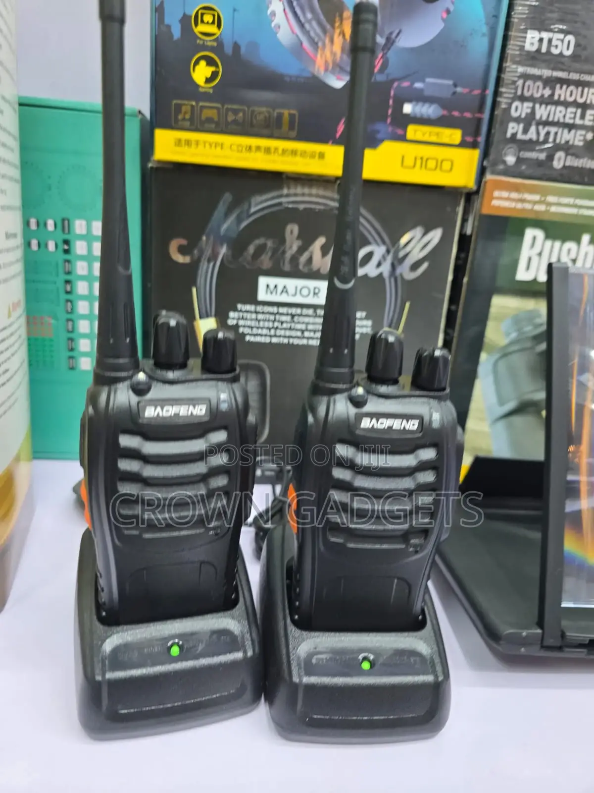 Baofeng Bf-888s Walkie-talkie Radios, Two Way 5km Rechargeable Radios