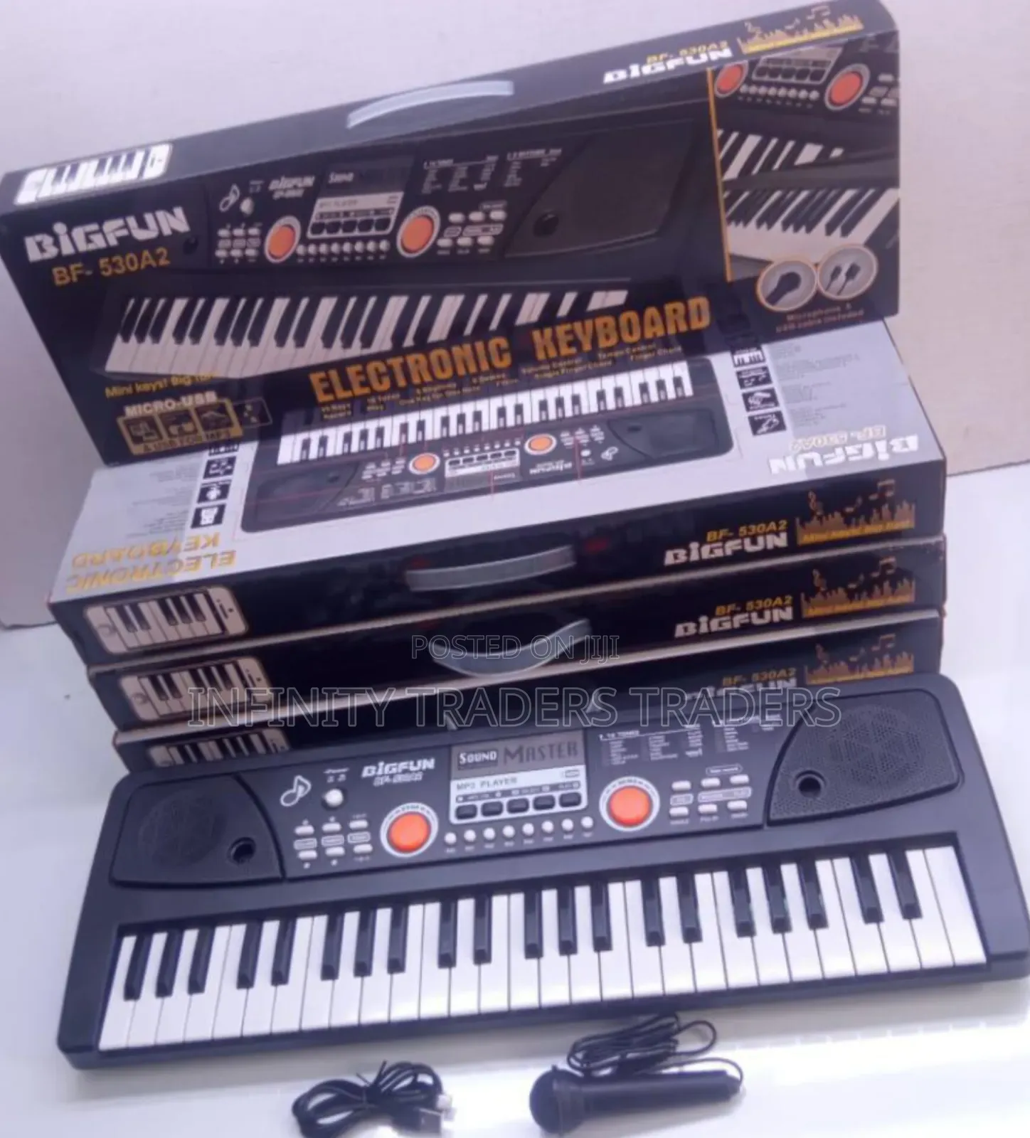 49 Keys Piano With Microphone