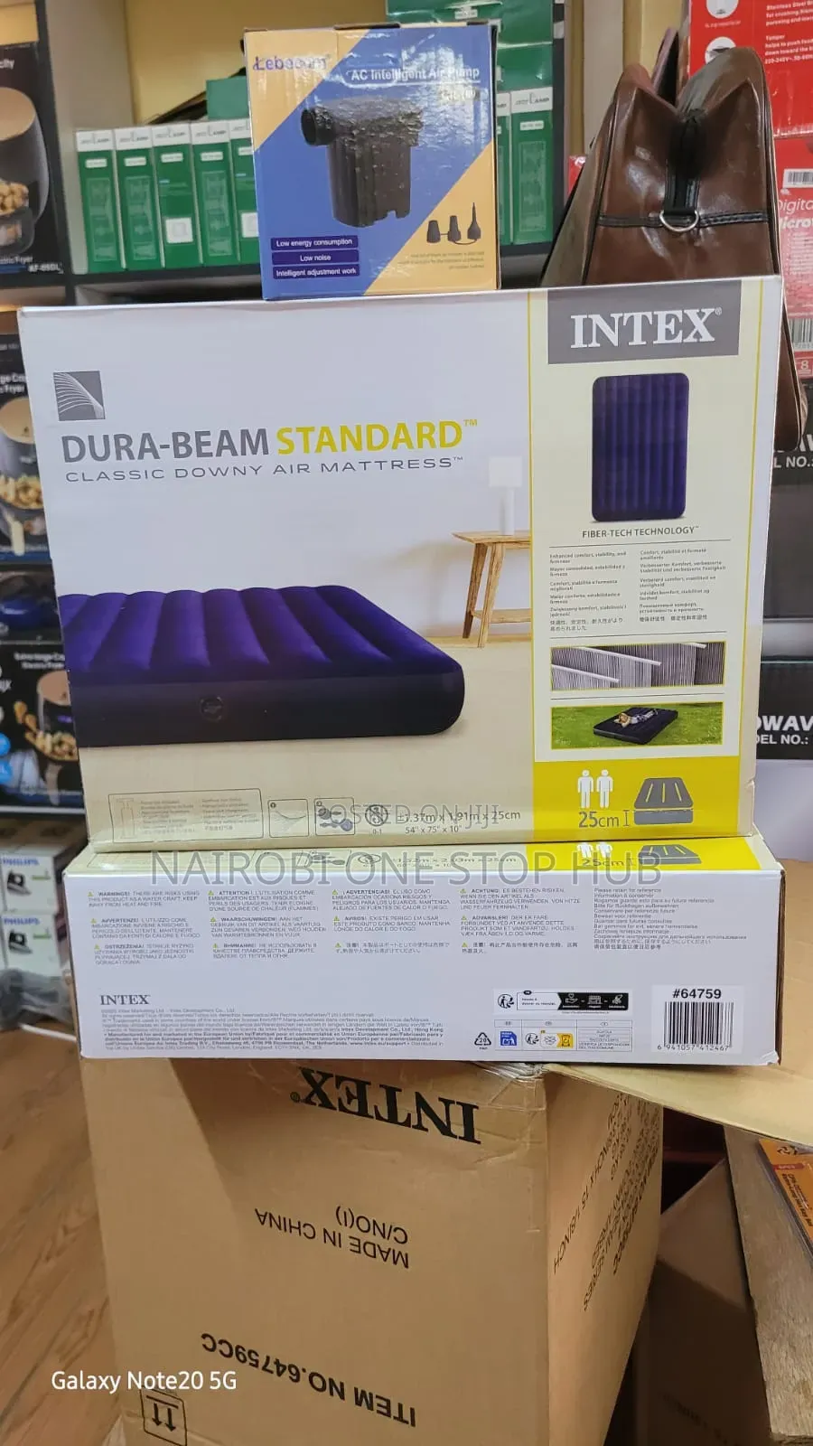 4×6 Inflatable Mattress With Electric Pump