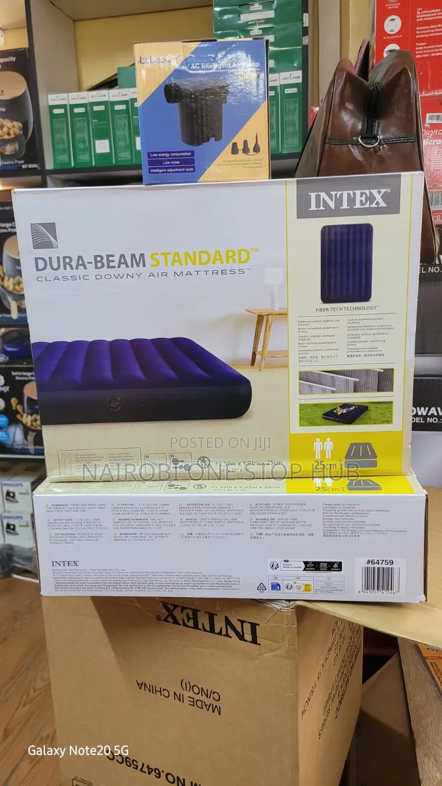 4×6 Inflatable Mattress With Electric Pump
