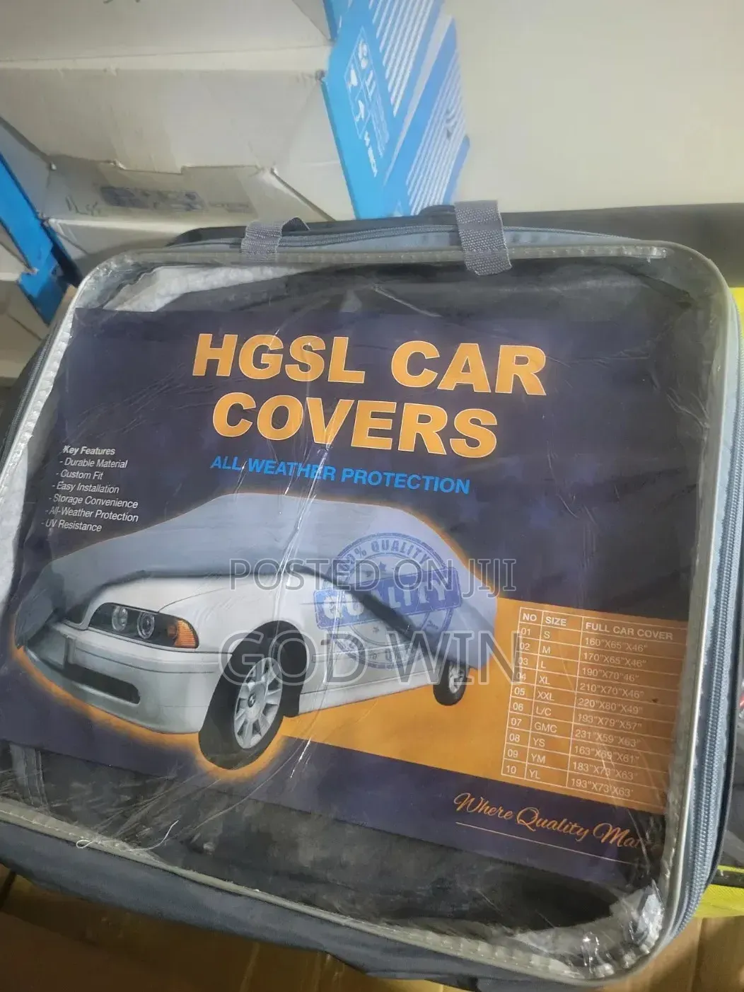 Car Cover L,Xl, XXL Sizes