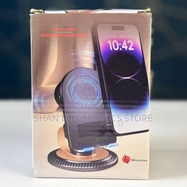 Mobile Phone Sensor Speaker Stand