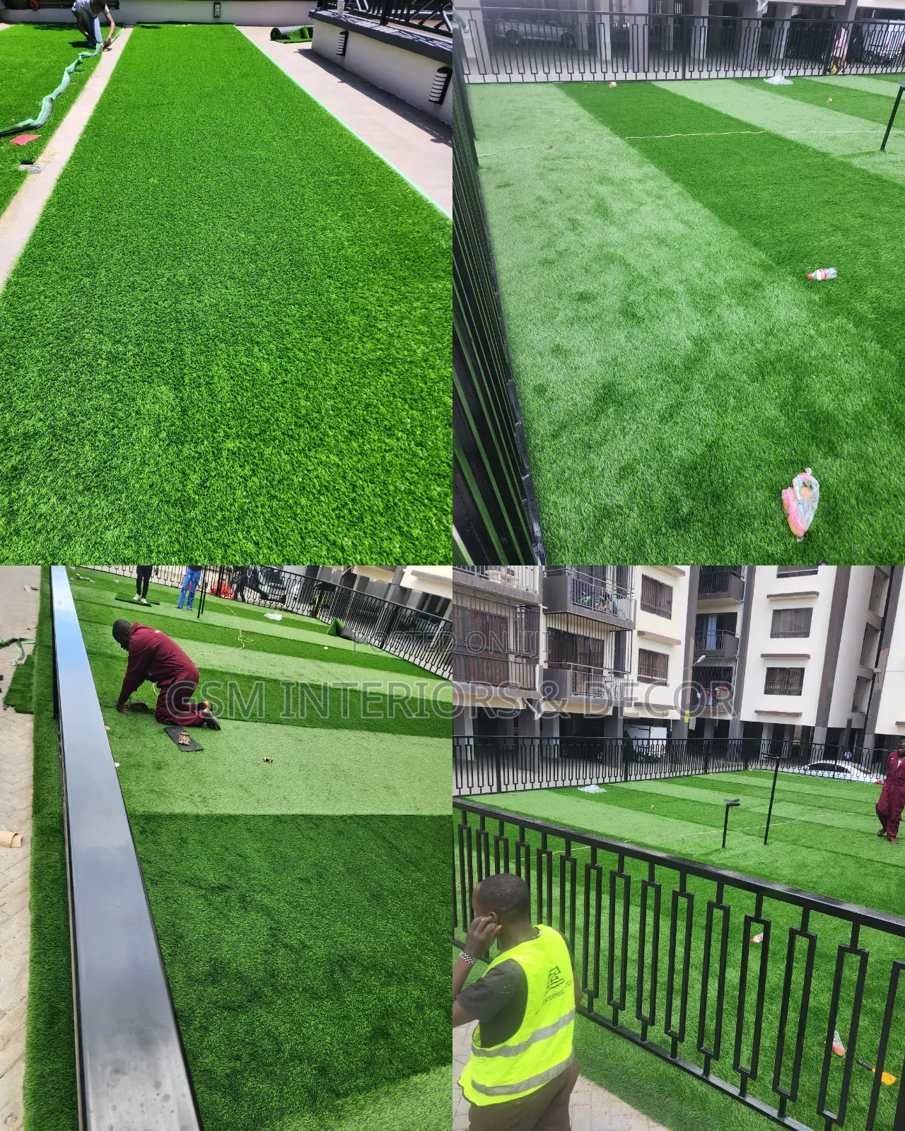 Artificial Green Grass Carpets in Nairobi CBD Shops