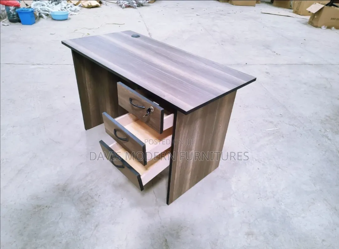 L-Shaped Executive Office Desk