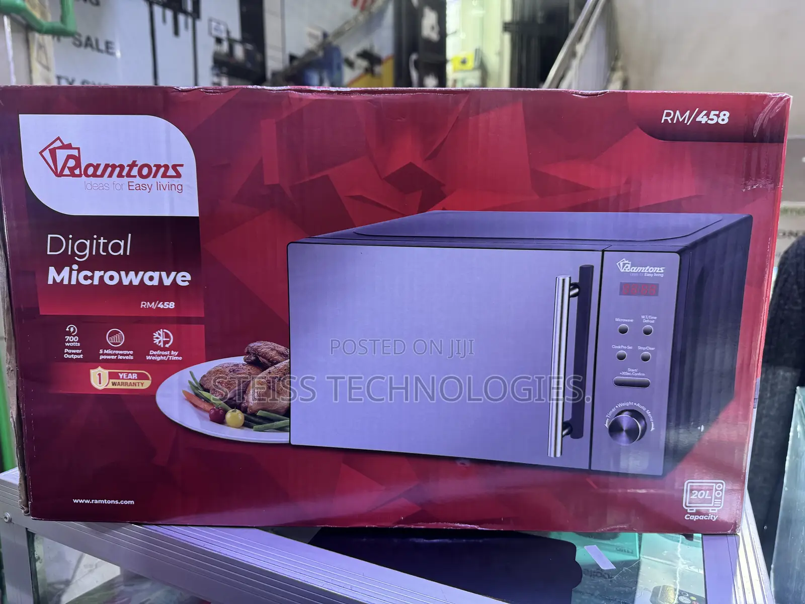 Ramtons Digital Microwave