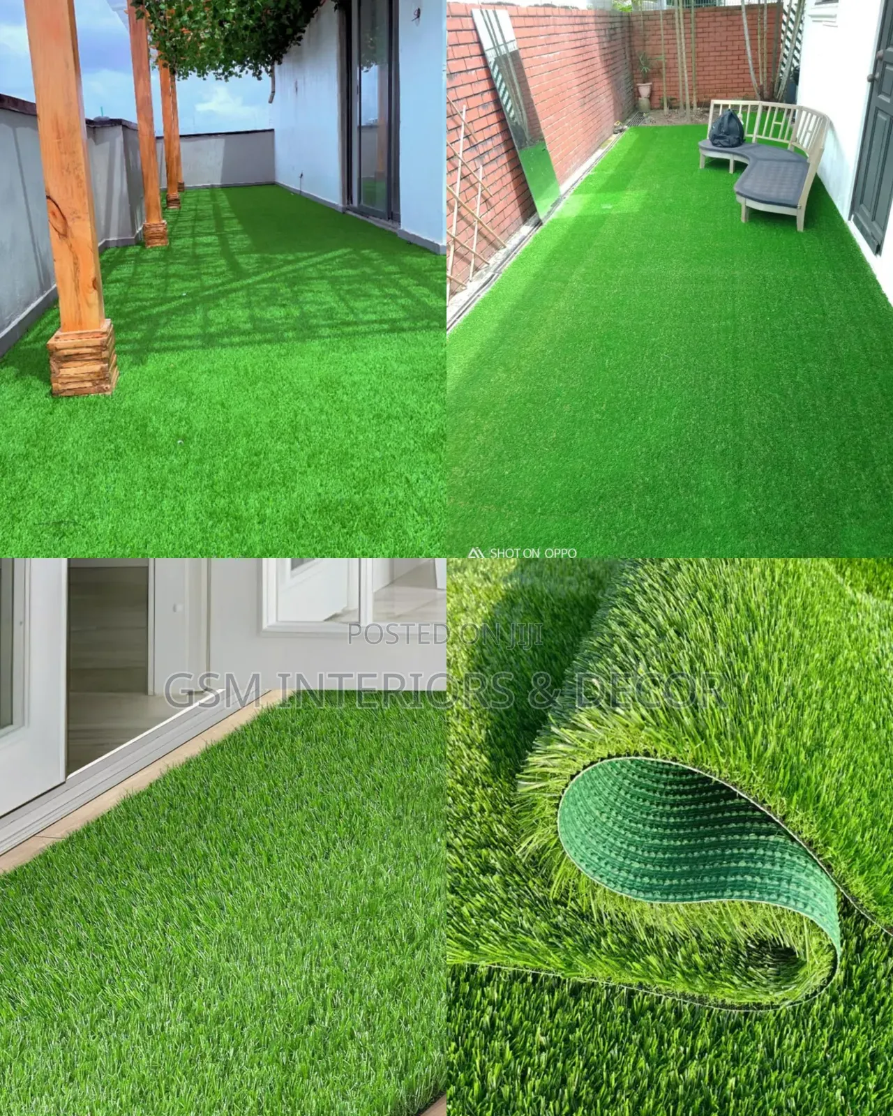 Aryificial Green Grass Carpets in Urban Decorations/Events