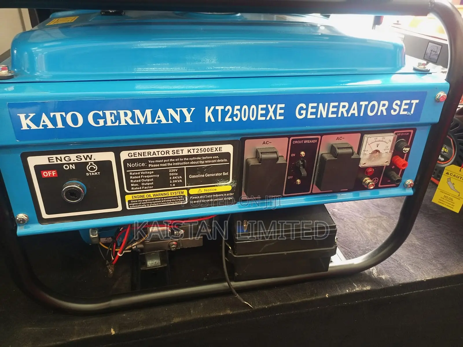 Kato Germany Kt2500exe 3kva 4 Stroke Petrol Generator- Keystart