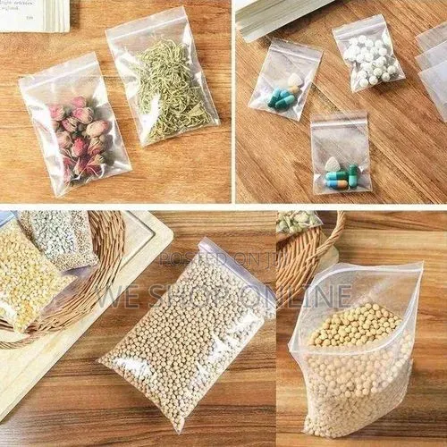 18*26cm, 11⁄2kg, 25pcs Reusable Ziplock Bags