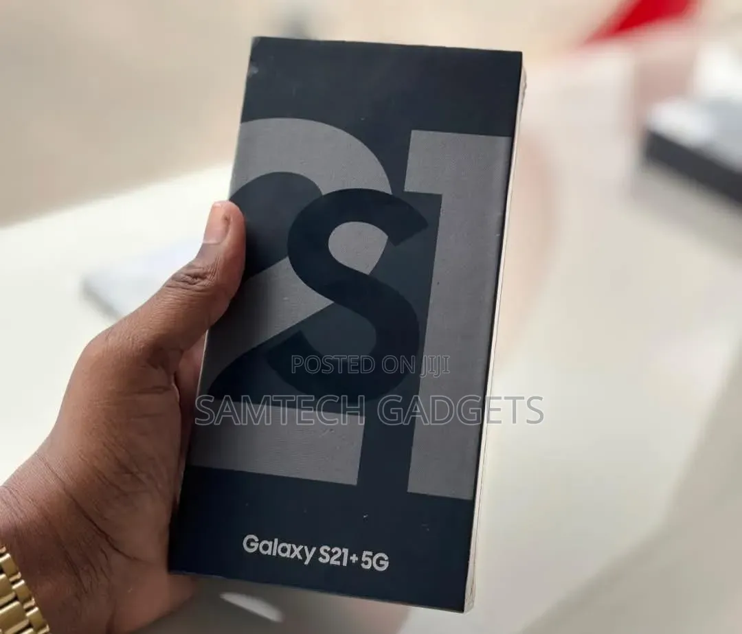 New Samsung Galaxy S21+ 5G 256 GB Black