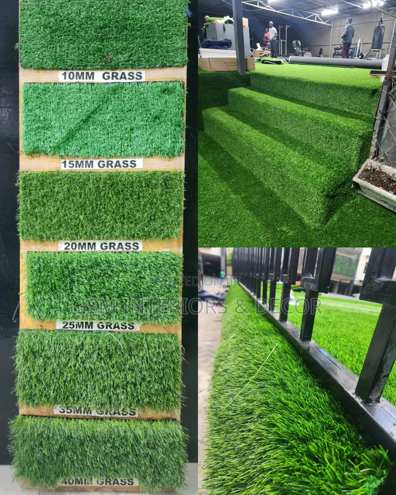Artificial Green Grass Carpets for Terraces Grdens